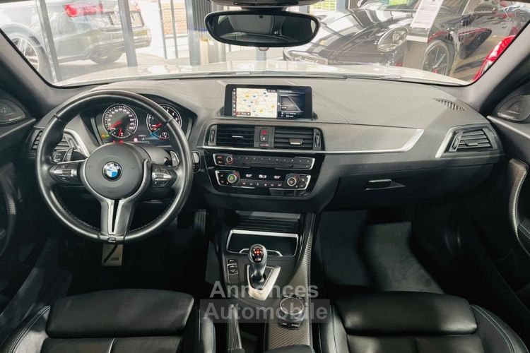 BMW M2 BMW M2 Coupé 370 Blanc Carbon HK JA 19 CUIR Garantie 12 mois - <small></small> 43.790 € <small>TTC</small> - #11