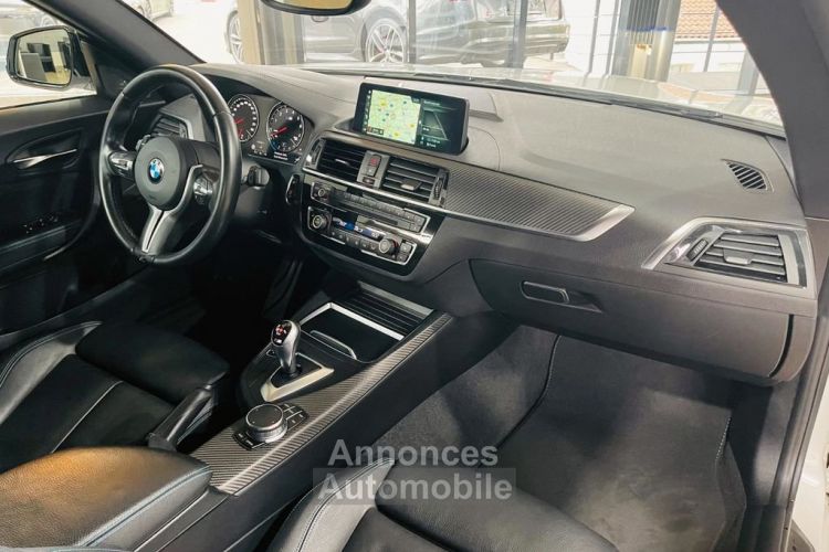 BMW M2 BMW M2 Coupé 370 Blanc Carbon HK JA 19 CUIR Garantie 12 mois - <small></small> 43.790 € <small>TTC</small> - #12