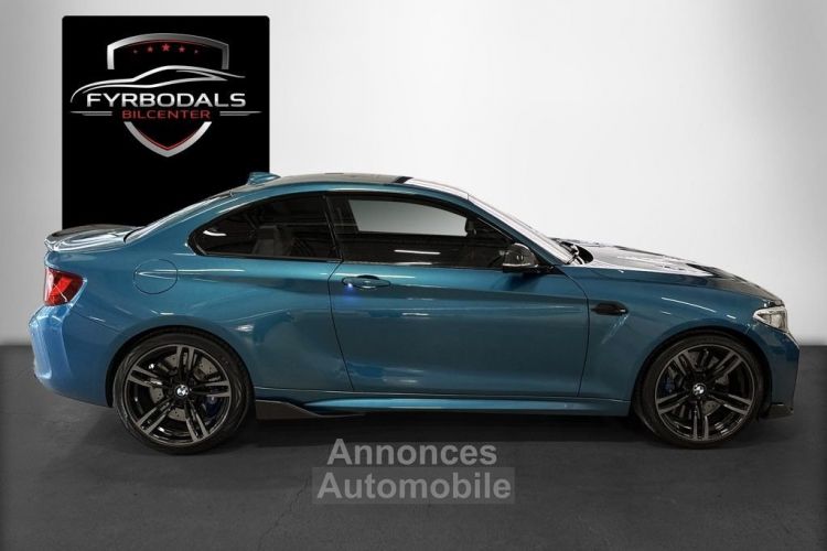 BMW M2 BMW M2 DKG 370 LONG BEACH BLUE METALLIC AKRAPOVIC CARBON M-PERFORMANCE HK GD GPS HK Garantie 12 Mois - <small></small> 44.990 € <small>TTC</small> - #3