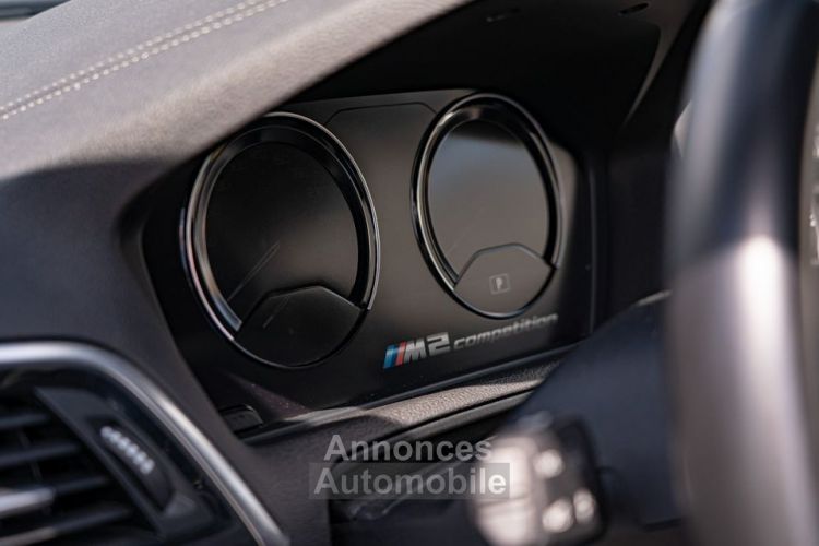 BMW M2 Compétition 411ch Sièges sport Harman kardon Caméra Drivelogic Echappement sport REMUS GARANTIE 12 MOIS - <small></small> 57.400 € <small>TTC</small> - #8