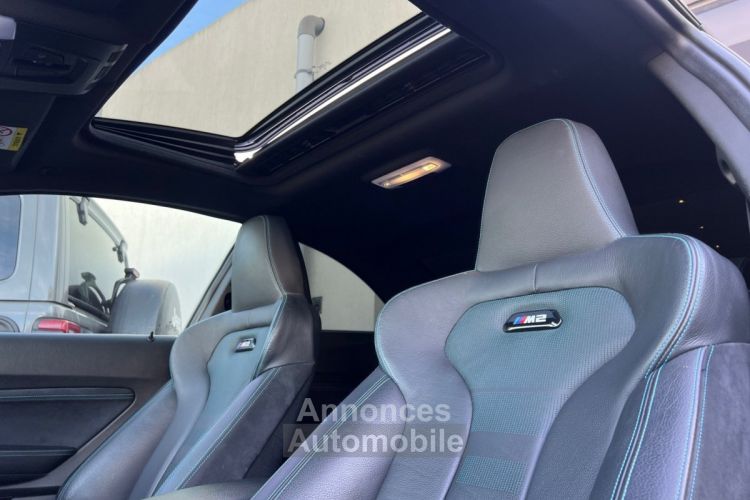 BMW M2 COMPETITION F87 410 ch M DKG7 GRIS HOCKENHEIM FRANCAISE SUIVI COMPLET HARMAN KARDON TOIT OUVRANT GARANTIE 12 MOIS - <small></small> 54.900 € <small>TTC</small> - #26