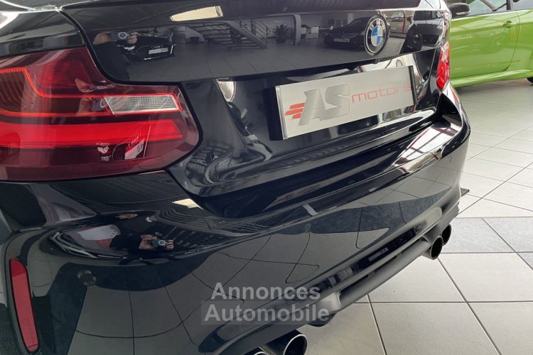 BMW M2 COUPE 3,0 370 DKG7 TOIT PANO OUVRANT GPS CAMERA KEYLESS BI-XENON FULL CUIR CARBON PAS DE MALUS EX - <small></small> 47.990 € <small>TTC</small> - #25