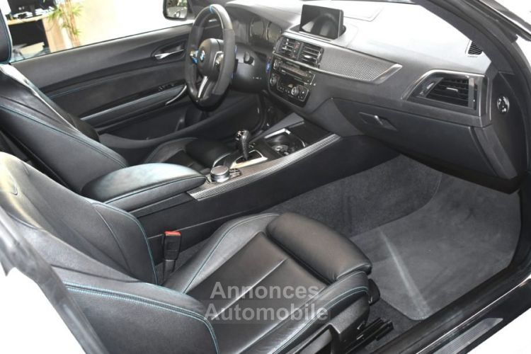 BMW M2 Coupé I 370 M DKG GPS Échappement M-Performance Harman Kardon LED Cuir Régulateur JA 19 - <small></small> 43.990 € <small>TTC</small> - #14