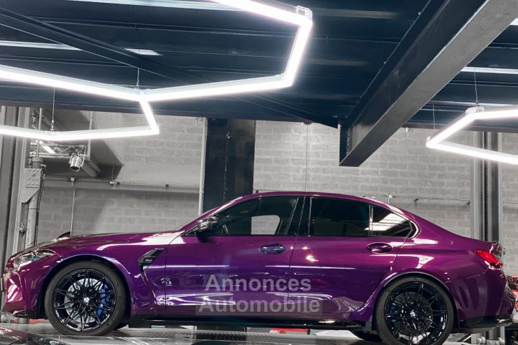 BMW M3 BMW M3 (G80) Competition Berline - Twilight Purple – MALUS PAYÉ - <small></small> 112.900 € <small>TTC</small> - #7