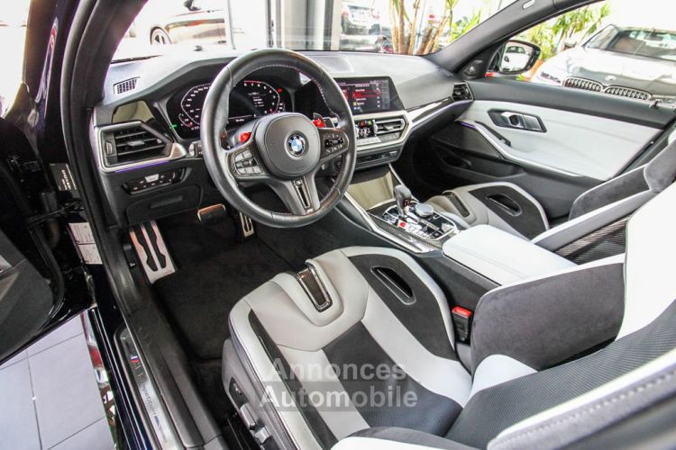 BMW M3 Competition /Carbon/ 360°/ Laser/ 510 ch / 1èreM / HK / Garantie 12 mois prémium - <small></small> 99.990 € <small></small> - #14