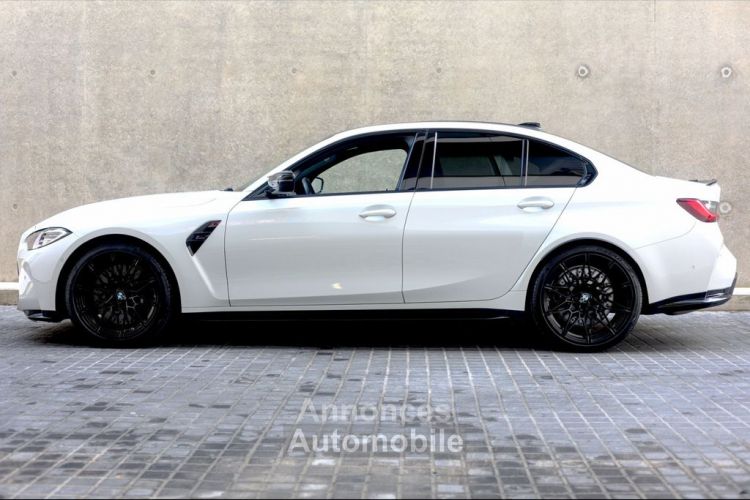 BMW M3 COMPETITION G80 XDRIVE° SHADOW° CAM° KEYLESSGO Toit Carbon Garantie 12 mois Prémium - <small></small> 82.590 € <small>TTC</small> - #3