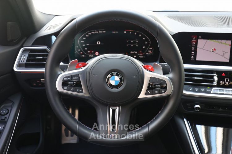 BMW M3 COMPETITION G80 XDRIVE° SHADOW° CAM° KEYLESSGO Toit Carbon Garantie 12 mois Prémium - <small></small> 82.590 € <small>TTC</small> - #7