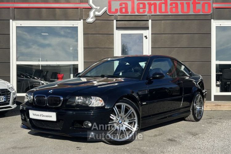 BMW M3 COUPE (E46) 343CH CARBONSCHARWZ ETAT NEUF HARMAN KARDON SIEGES CHAUFFANT ELECTRIQUE - <small></small> 34.990 € <small>TTC</small> - #1