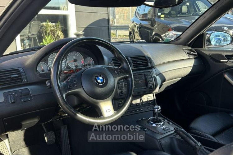 BMW M3 COUPE (E46) 343CH CARBONSCHARWZ ETAT NEUF HARMAN KARDON SIEGES CHAUFFANT ELECTRIQUE - <small></small> 34.990 € <small>TTC</small> - #14