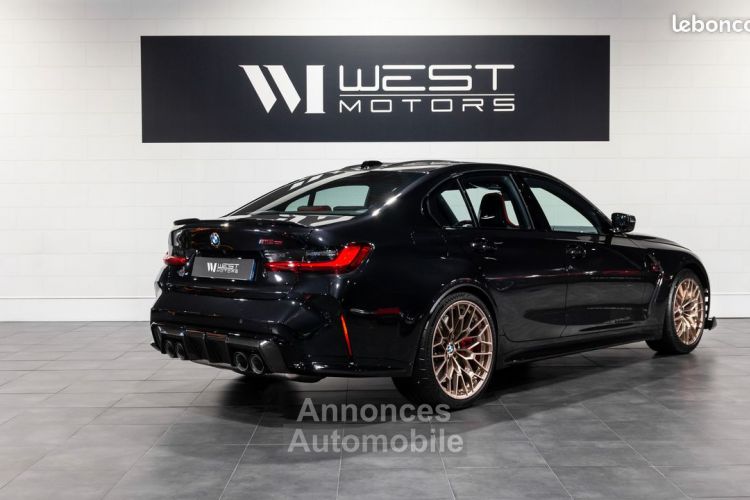 BMW M3 CS G80 550 MDKG – 1°Main Française Frein Céramique Carbone Harman Kardon PPF 1581EMOIS - <small></small> 164.900 € <small>TTC</small> - #4