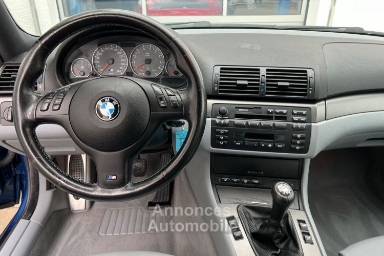 BMW M3 E46 3.2L 343ch 1ère Main - Bleu Topaz - 83K Kms - Excellent état - Boîte Mécanique - Sièges Chauffants - Régulateur De Vitesse - Alarme - <small></small> 54.990 € <small>TTC</small> - #11