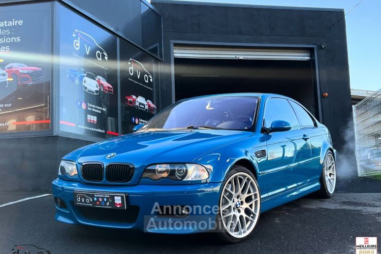BMW M3 e46 S54 3.2 343 ch SMG Bleu Laguna Seca - <small></small> 34.990 € <small>TTC</small> - #1