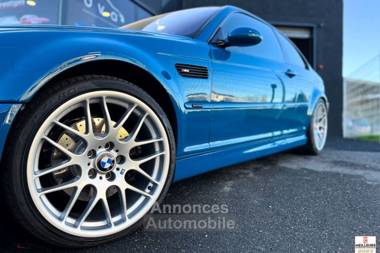 BMW M3 e46 S54 3.2 343 ch SMG Bleu Laguna Seca - <small></small> 34.990 € <small>TTC</small> - #3