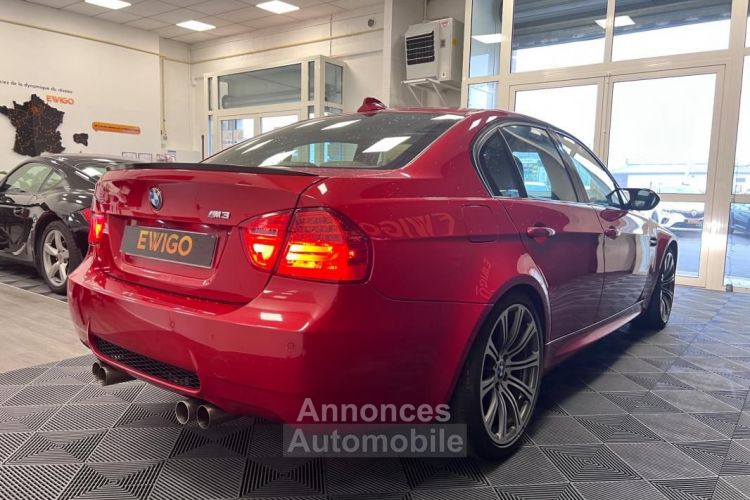 BMW M3 E90 V8 4.0L 420ch BOITE MANUELLE SIEGES CHAUFFANTS ROUGE MELBOURNE - <small></small> 44.990 € <small>TTC</small> - #4