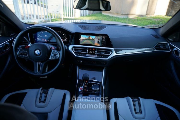 BMW M4 BMW SERIE 4 (G82) PHASE 2 COUPE M4 COMPETITION 3.0 M XDRIVE 530 Ch BVA8 - Echappement REMUS - Pack Innovation - Sièges Baquets M Carbone - Volant Chau - <small></small> 124.890 € <small></small> - #21