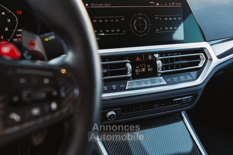 BMW M4 COMPETITION 510 CH - Echappement REMUS Garantie Constructeur Harman Kardon Carbone Pack Innovation Drive Assist Caméra 360 Volant Chauff - <small></small> 109.890 € <small>TTC</small> - #12