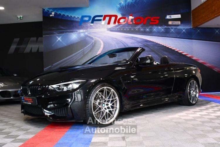 BMW M4 Compétition Cabriolet 3.0 450 DKG GPS Harman Kardon Caméra AV + AR Chauffe Nuque Tête Haute Volant Chauffant JA 19 - <small></small> 57.990 € <small>TTC</small> - #1