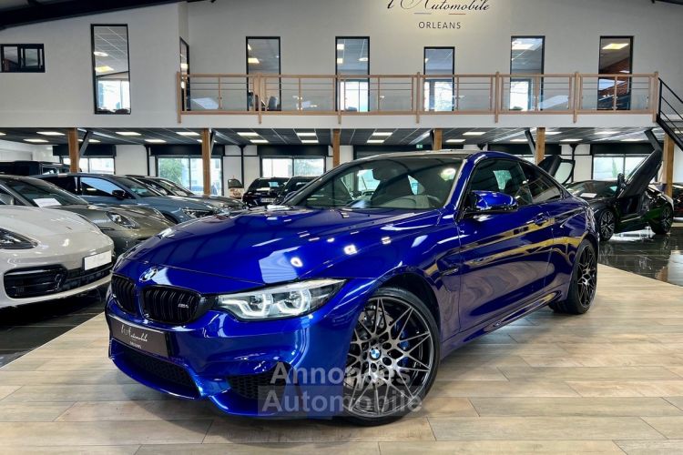 BMW M4 competition coupe 3.0 450 ch dkg7 blue san marino - <small></small> 71.990 € <small>TTC</small> - #1