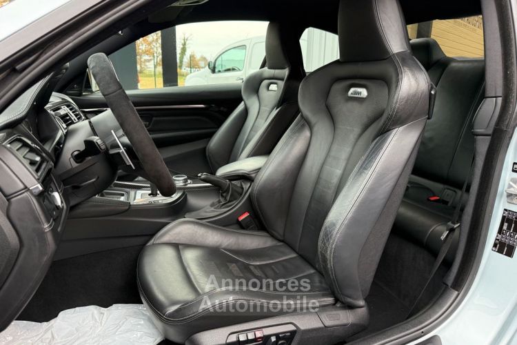 BMW M4 (F82) Coupé 3.0i 431ch DKG7 Française Entretien JA 19 M Volant Performance Caméra 270° Tête Haute HarmanKardon Inserts Carbone Toit Cuir électrique - <small></small> 42.990 € <small>TTC</small> - #4