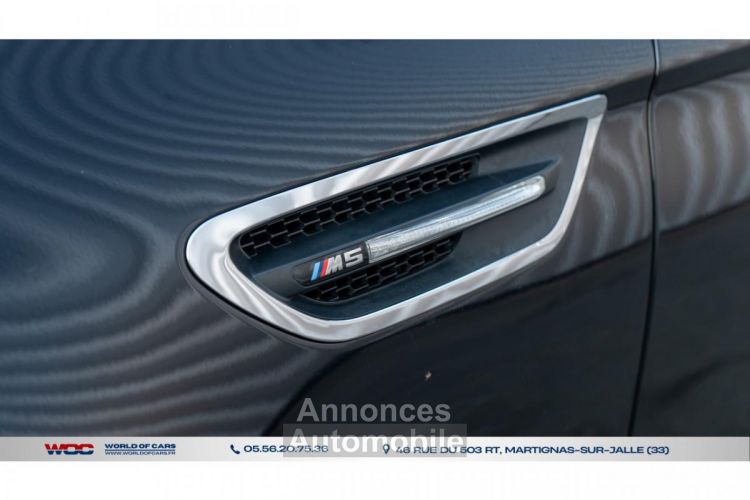 BMW M5 / F10 / FULL SUIVIE / DKG / HUD / CUIR NAPPA - <small></small> 38.900 € <small></small> - #63