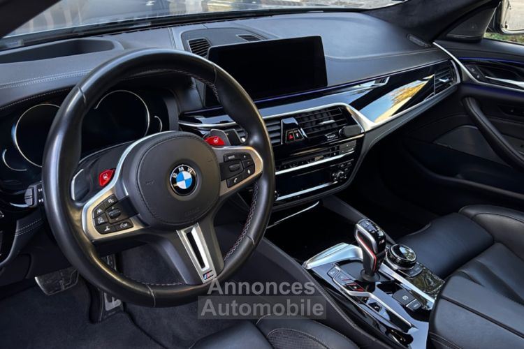 BMW M5 BMW M5 - Malus Payé - LOA 979 Euros/mois - Gris Mat - Toit Carbone - échappement Sport - <small></small> 69.990 € <small>TTC</small> - #8