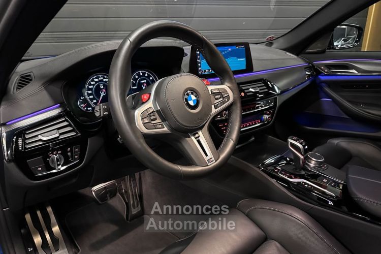 BMW M5 Compétition F90 V8 4.4 625Ch BVA8 San Marino Blau Immatriculation Française - <small></small> 109.990 € <small>TTC</small> - #3