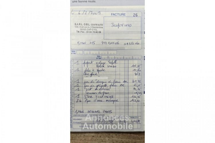 BMW M5 E39 5.0 V8 400 / PARFAIT ETAT / ENTIEREMENT REVISEE - <small></small> 32.990 € <small>TTC</small> - #112