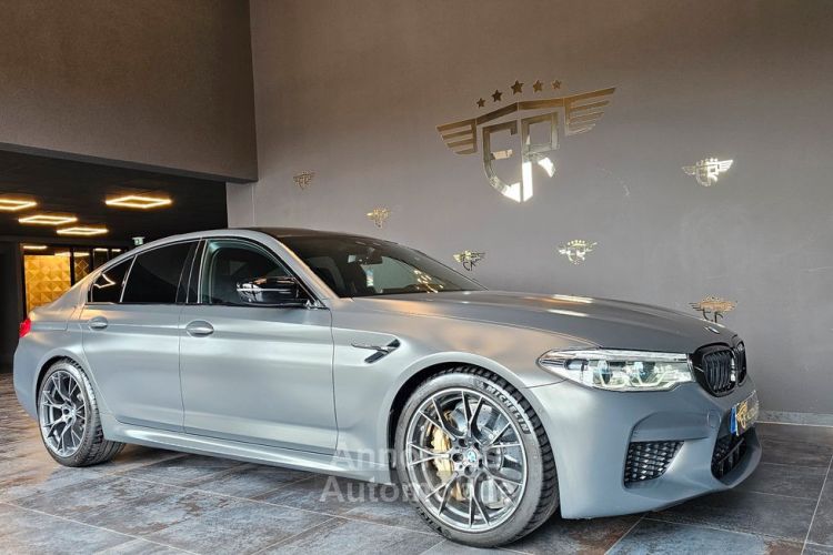 BMW M5 F90 COMPETITION EDITION 35ème ANNIVERSAIRE 1-350 V8 4.4 Bi-Turbo 625 ch M Steptronic SOFT CLOSE ACC DCC TOIT BOWERS WILKINS 350 exemplaires DANS LE MO - <small></small> 94.990 € <small>TTC</small> - #1