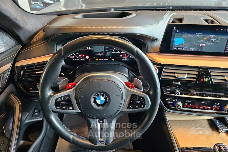 BMW M5 F90 COMPETITION EDITION 35ème ANNIVERSAIRE 1-350 V8 4.4 Bi-Turbo 625 ch M Steptronic SOFT CLOSE ACC DCC TOIT BOWERS WILKINS 350 exemplaires DANS LE MO - <small></small> 94.990 € <small>TTC</small> - #7