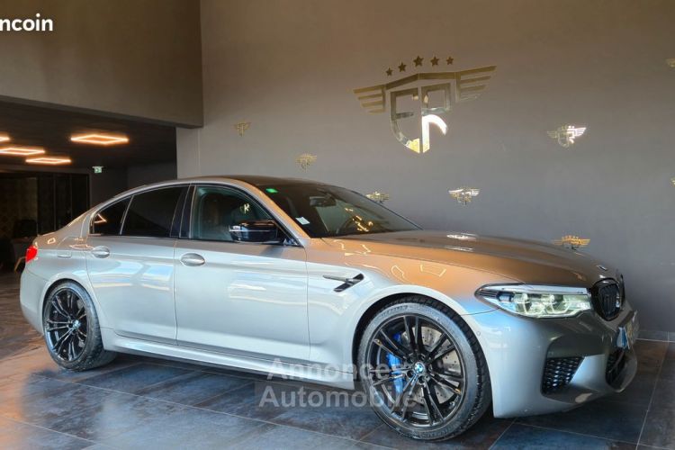 BMW M5 F90 COMPETITION V8 4.4 Bi-Turbo 625 ch M Steptronic HARMAN KARDON ACC DCC CUIR HUD KEYLESS SOFT CLOSE CAMERA 360° - <small></small> 77.990 € <small>TTC</small> - #1