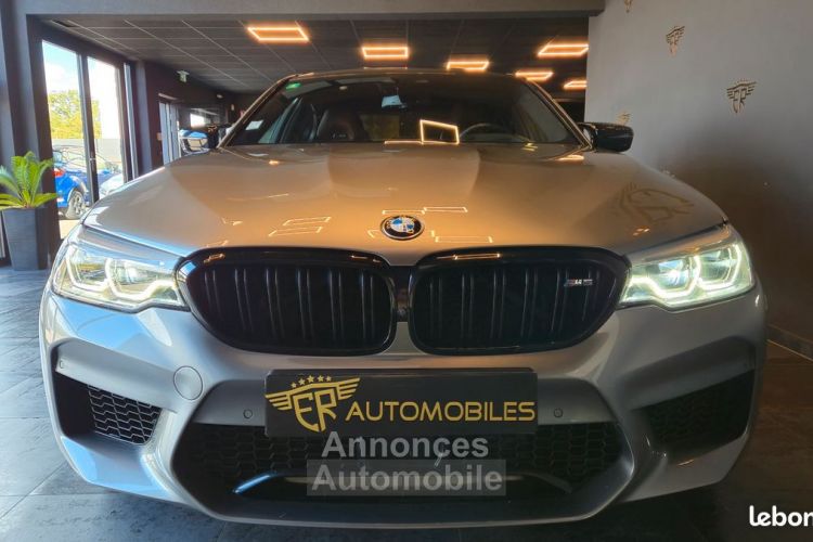 BMW M5 F90 COMPETITION V8 4.4 Bi-Turbo 625 ch M Steptronic HARMAN KARDON ACC DCC CUIR HUD KEYLESS SOFT CLOSE CAMERA 360° - <small></small> 77.990 € <small>TTC</small> - #2