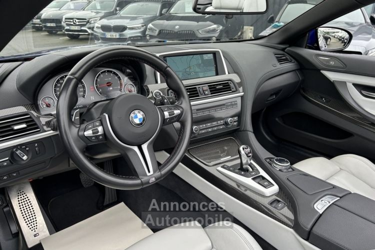 BMW M6 CABRIOLET 4.4 V8 Bi-Turbo 560ch (F12) DKG7 - <small></small> 69.900 € <small>TTC</small> - #12