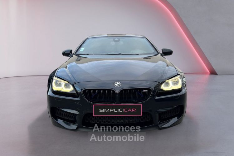 BMW M6 COUPE F13 M DKG/SUIVI COMPLET/FULL OPTIONS/FULL BLACK/PACK CARBONE INTERIEUR/GARANTIE - <small></small> 47.500 € <small>TTC</small> - #7