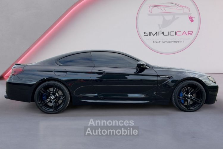 BMW M6 COUPE F13 M DKG/SUIVI COMPLET/FULL OPTIONS/FULL BLACK/PACK CARBONE INTERIEUR/GARANTIE - <small></small> 47.500 € <small>TTC</small> - #8