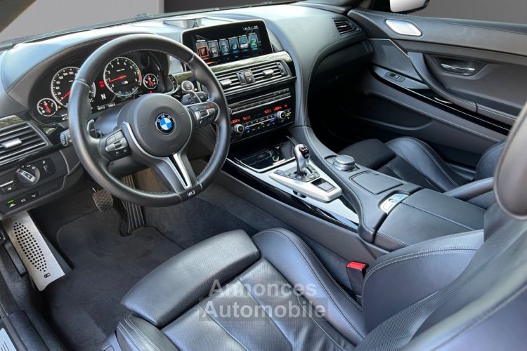 BMW M6 COUPE F13 M LCI PACK COMPETITION DKG7 1 ERE MAIN SUIVI COMPLET BANG OLUFSEN SIÈGES ÉLÉC CHAUF / VENTILÉ GARANTIE - <small></small> 59.900 € <small>TTC</small> - #10