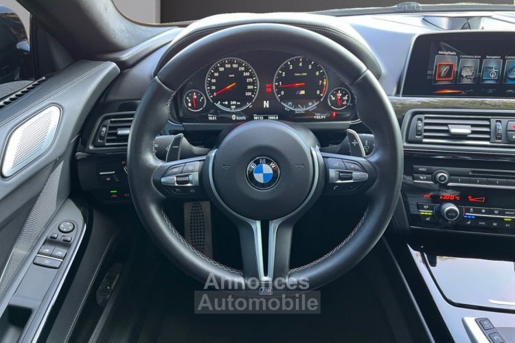 BMW M6 COUPE F13 M LCI PACK COMPETITION DKG7 1 ERE MAIN SUIVI COMPLET BANG OLUFSEN SIÈGES ÉLÉC CHAUF / VENTILÉ GARANTIE - <small></small> 59.900 € <small>TTC</small> - #13