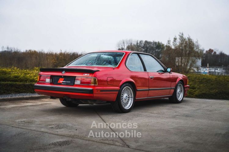 BMW M6 E24 1988 Zinnoberrot Original Paint - <small></small> 45.900 € <small>TTC</small> - #7