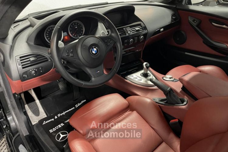 BMW M6 E63 coupé 5.0 V10 507ch INDIVIDUAL - 98000km - 100% dorigine - Carnet à jour - <small></small> 34.990 € <small>TTC</small> - #10