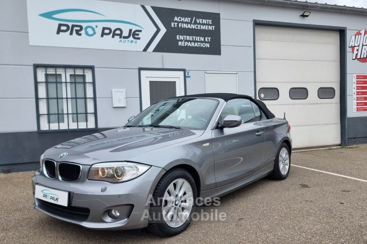 BMW Série 1 120D 177CV CABRIOLET (E88) LUXE / 1EMAIN/ 67 600km / Suivi Complet/ gtie 12 mois - <small></small> 14.990 € <small>TTC</small> - #2