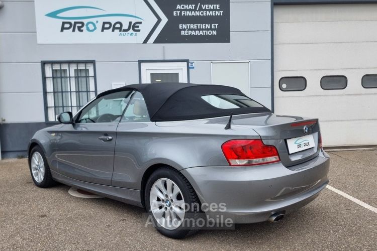 BMW Série 1 120D 177CV CABRIOLET (E88) LUXE / 1EMAIN/ 67 600km / Suivi Complet/ gtie 12 mois - <small></small> 14.990 € <small>TTC</small> - #5