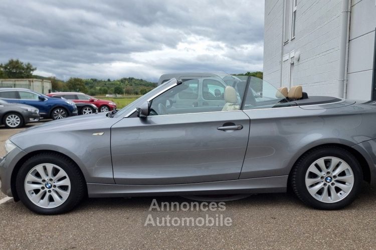 BMW Série 1 120D 177CV CABRIOLET (E88) LUXE / 1EMAIN/ 67 600km / Suivi Complet/ gtie 12 mois - <small></small> 14.990 € <small>TTC</small> - #11