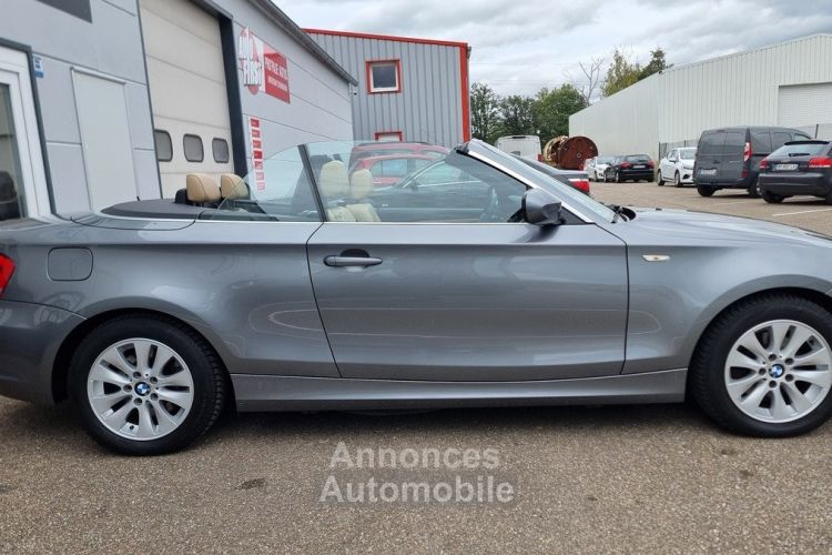 BMW Série 1 120D 177CV CABRIOLET (E88) LUXE / 1EMAIN/ 67 600km / Suivi Complet/ gtie 12 mois - <small></small> 14.990 € <small>TTC</small> - #12