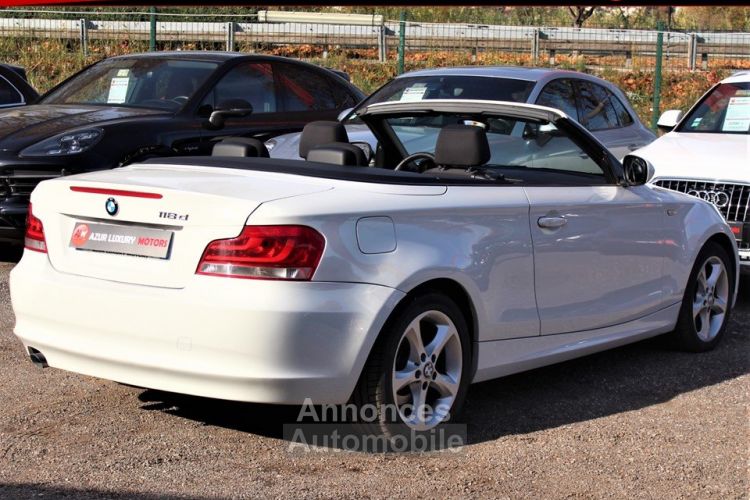 BMW Série 1 CABRIOLET E88 118 D 143 CH CONFORT - <small></small> 10.990 € <small>TTC</small> - #5