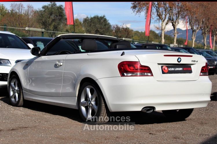 BMW Série 1 CABRIOLET E88 118 D 143 CH CONFORT - <small></small> 10.990 € <small>TTC</small> - #7