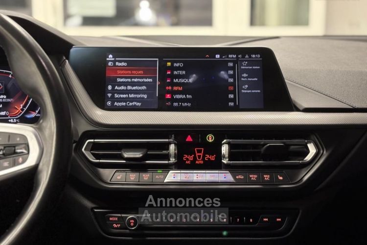 BMW Série 1 F40 118D 2.0L 150CH M-SPORT BVA8 CARPLAY JANTES 18 554M SIEGES CHAUFFANTS - <small></small> 24.490 € <small>TTC</small> - #18