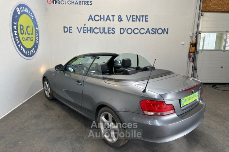 BMW Série 1 SERIE CABRIOLET (E88) 118I 143CH CONFORT - <small></small> 13.890 € <small>TTC</small> - #4