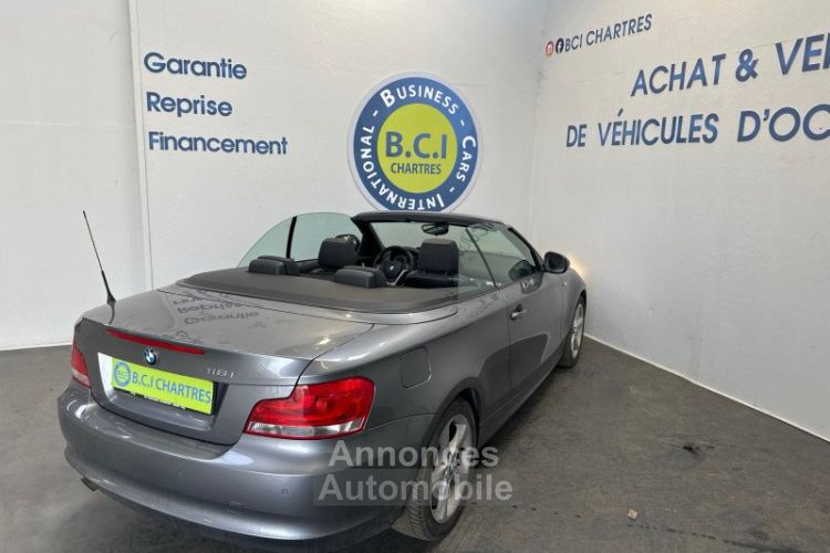 BMW Série 1 SERIE CABRIOLET (E88) 118I 143CH CONFORT - <small></small> 13.890 € <small>TTC</small> - #5