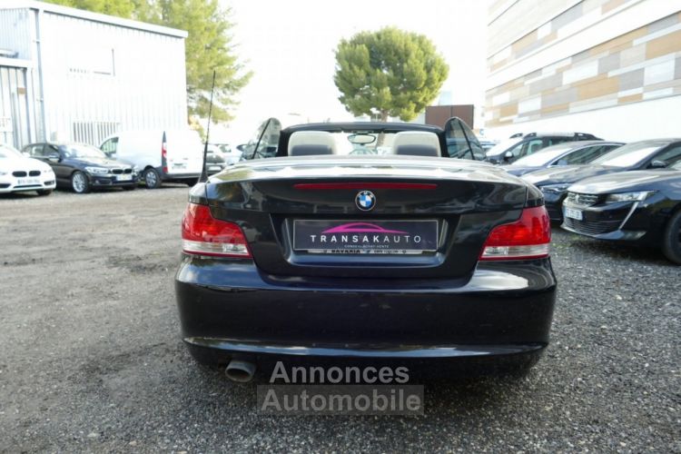 BMW Série 1 SERIE CABRIOLET E88 LCI 120 D 177 Ch CABRIOLET LUXE BVA - <small></small> 12.990 € <small>TTC</small> - #5