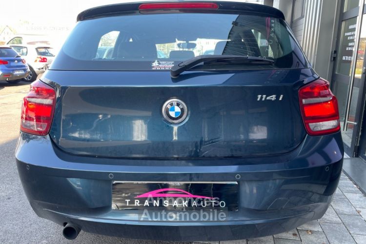 BMW Série 1 serie f20 114i 102 ch 127g lounge avec radar arriere lmiteur de vitesse climatisation entretien complet - <small></small> 12.490 € <small>TTC</small> - #6