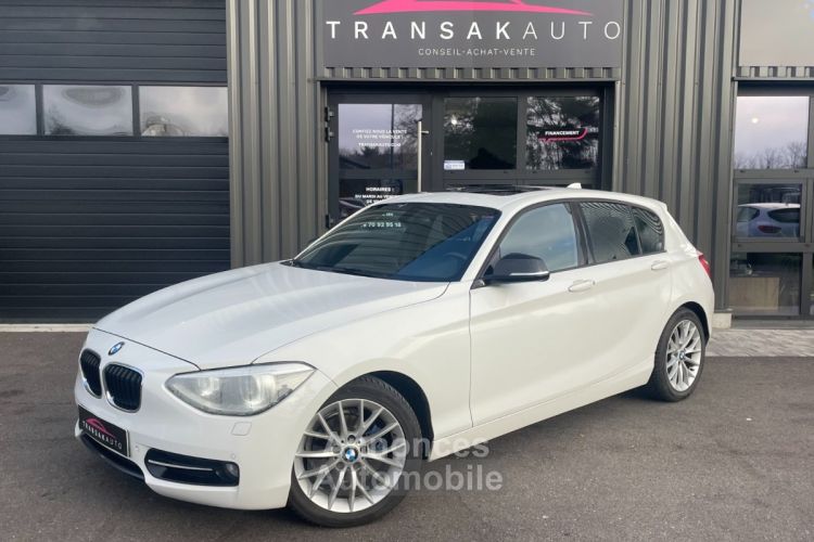 BMW Série 1 serie f20 118d 143 ch sport avec navigation sieges chauffant toit ouvrant radar avant et arriere - <small></small> 8.990 € <small>TTC</small> - #1